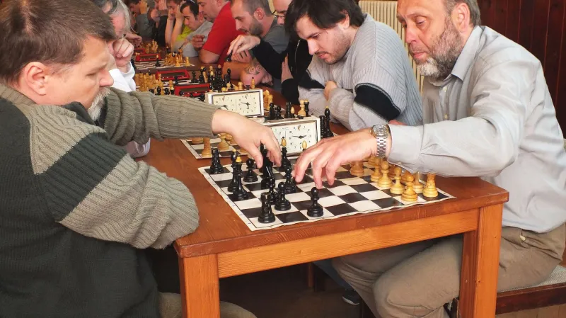 Šachová soutěž v Boskovicích