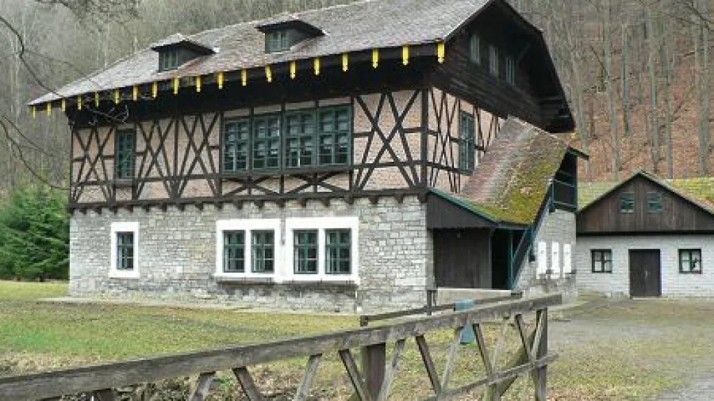Hrázděný dům Švýcárna u Olomučan