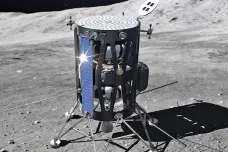 Soukromá americká mise IM-1 přistála na Měsíci. Modul je ale převrácený na bok