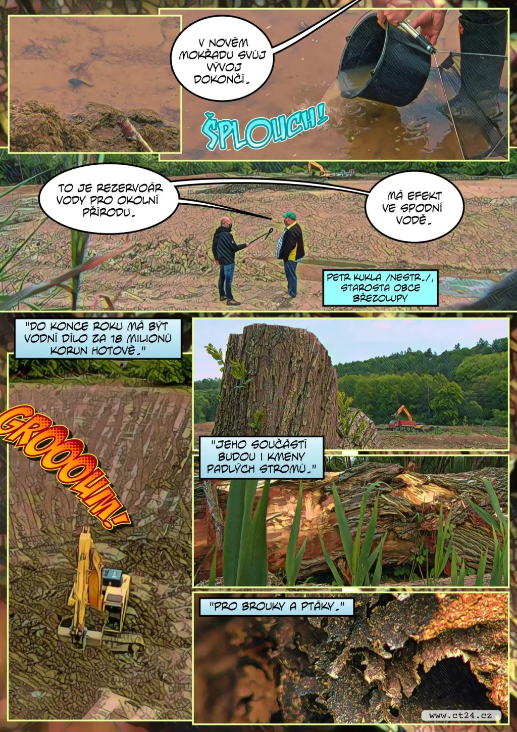 Do České krajiny se vracejí mokřady