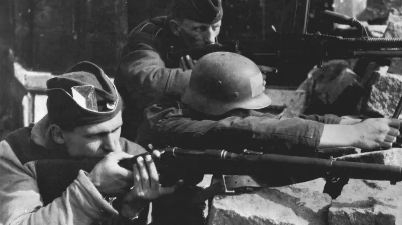 Bojovníci z Pražského povstání