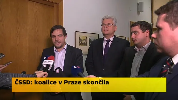 ČSSD: Koalice v Praze definitivně skončila