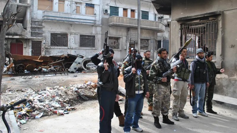 Sýrie - nepokoje v Homsu