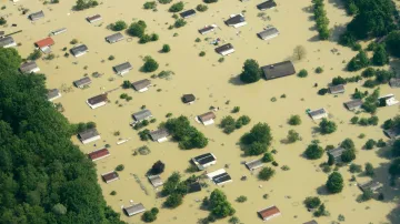 Zatopený Deggendorf