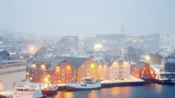 Tromsö, Norsko – ideální místo pro pozorování polární záře