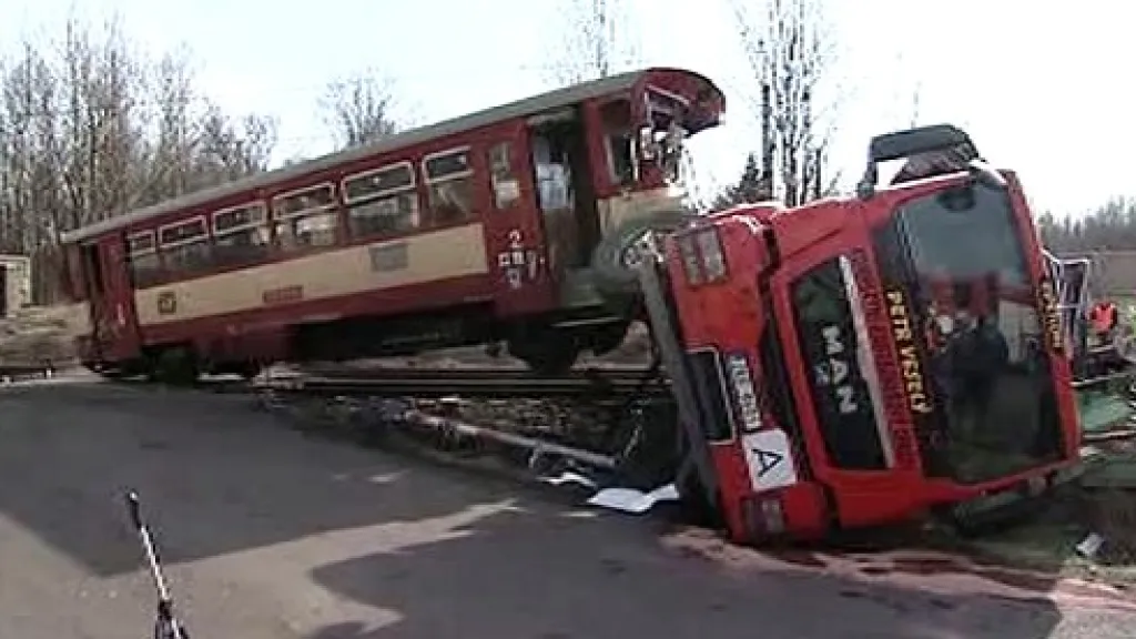 Nehoda na přejezdu