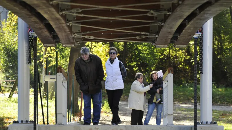 Zvedací most v Chrastavě