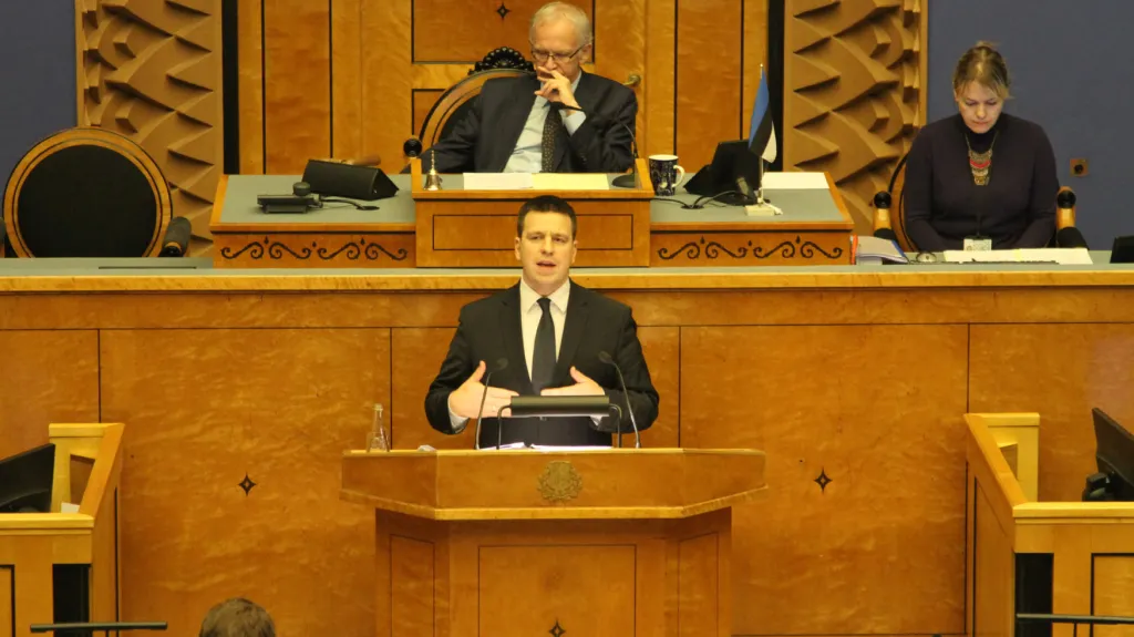 Estonský premiér Juri Ratas