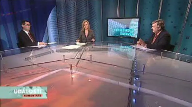 Jaroslav Krákora a Boris Šťastný v Událostech, komentářích