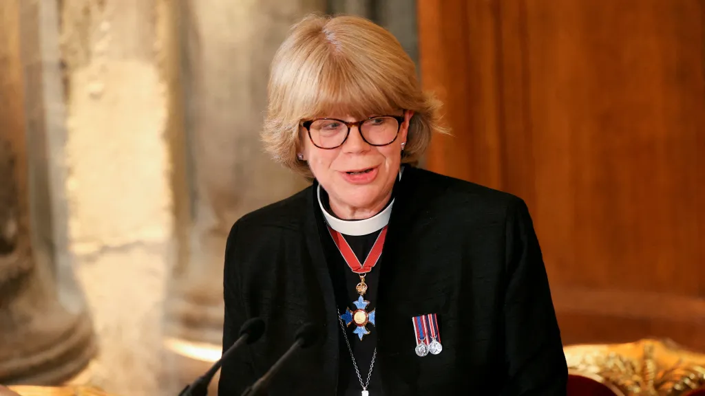 Nově jmenovaná arcibiskupka z Canterbury Sarah Mullallyová