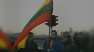 Archiv ČST: Vývoj a ohlasy v Litvě (Události komentáře, 14. 1. 1991)