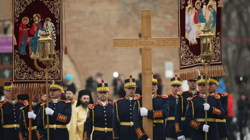 Pohřeb rumunského krále Michala I.