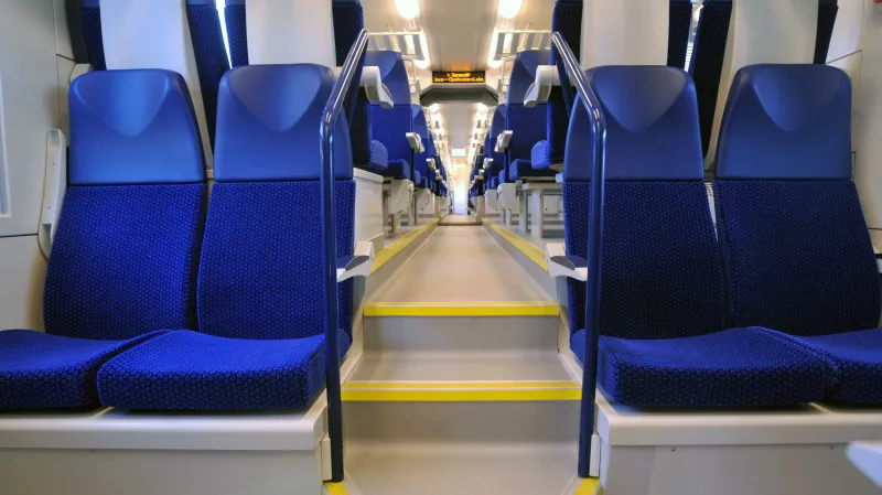 Interiér vlaku RegioPanter