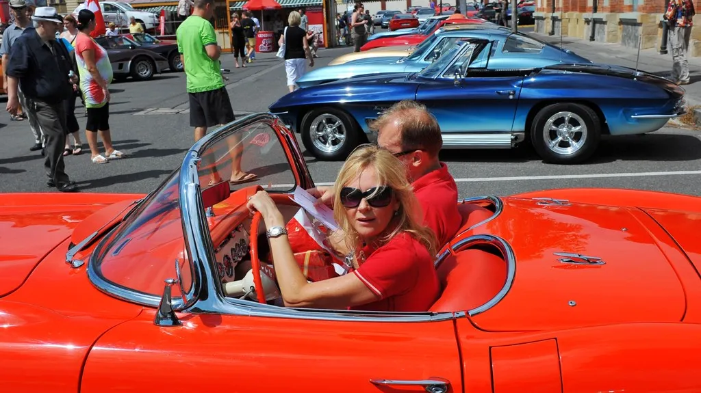 Sraz automobilů Chevrolet - Corvette