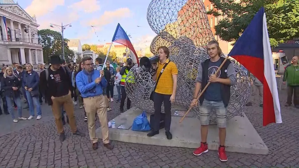 Akce Kroky pro demokracii v Brně