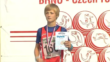 Jonáš Pospíšil získal stříbrnou medaili ve skoku vysokém