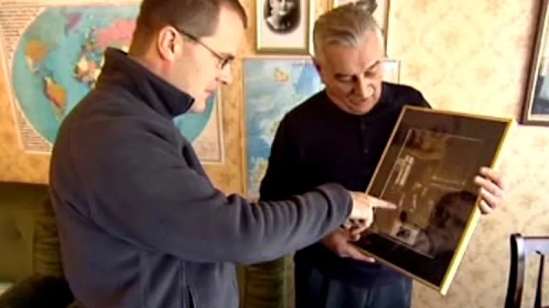 Josef Pazderka a Jevgenij Džugašvili