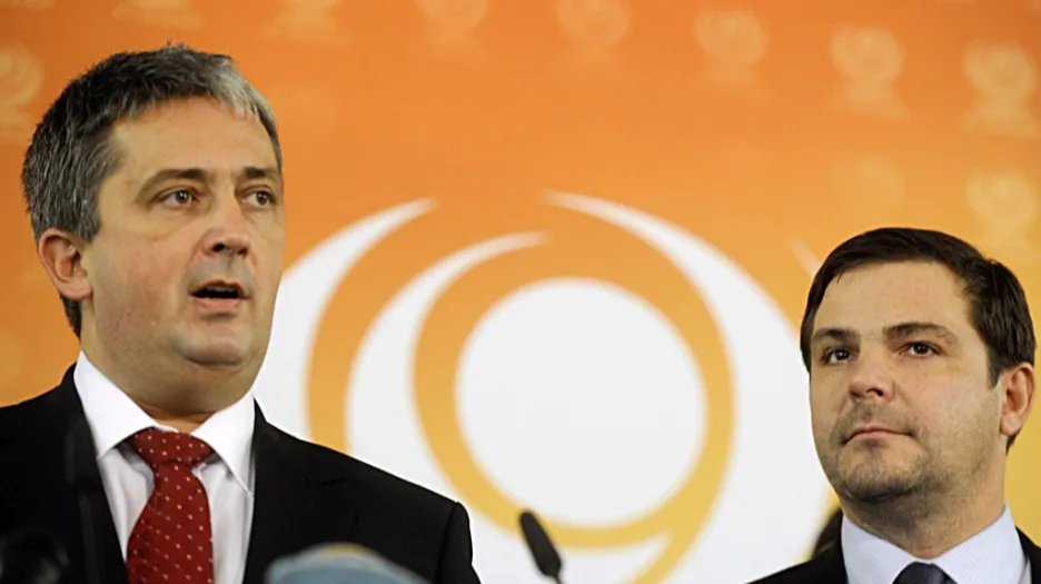 Petr Hulínský a Karel Březina