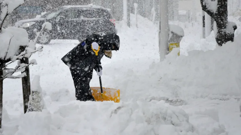 Sněhová kalamita v Japonsku