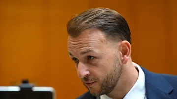 Současný šéf Hlasu Matúš Šutaj Eštok