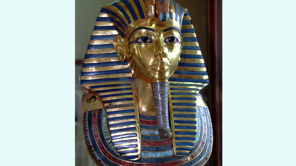 Pohřební maska faraona Tutanchamona