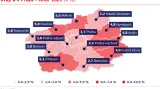Nezaměstnanost ve Středočeském kraji a v Praze – únor 2021 (v %)