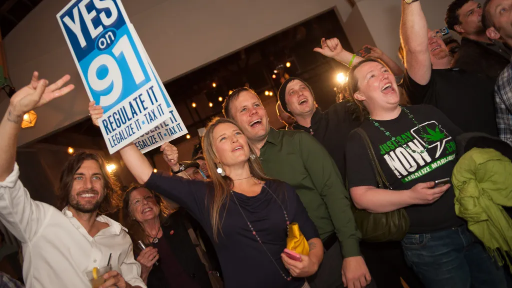 Oslavy legalizace marihuany v Oregonu