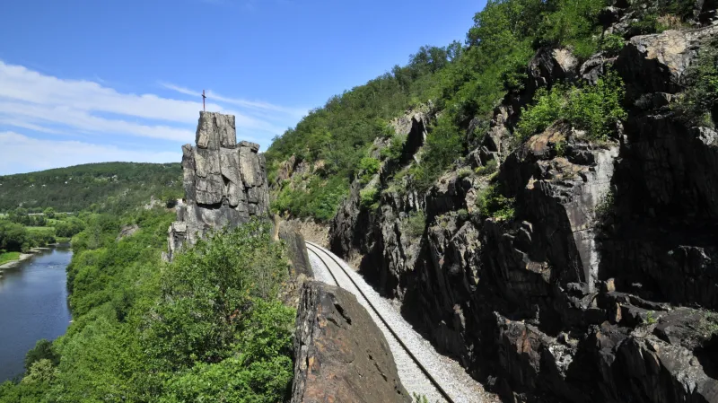 Pikovická jehla – jedno z ikonických míst Posázavského pacifiku