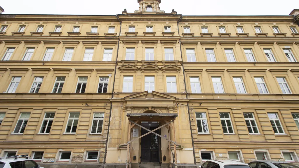 Budova Gymnázia Josefa Ressela v Chrudimi