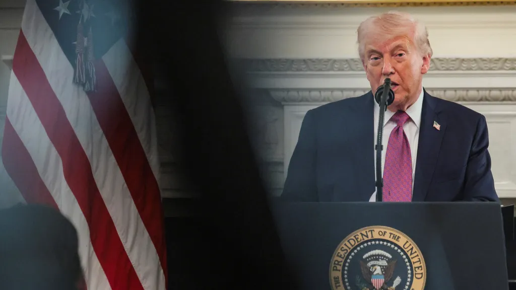 Donald Trump na snímku z 21. 4. 2026