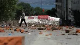 Ulice Istanbulu po protivládních protestech