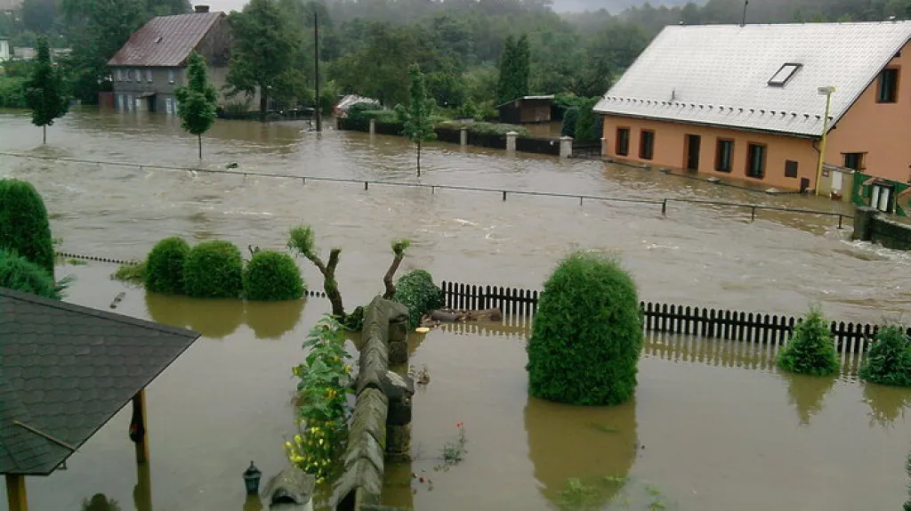 Záplavy - Mimoň - Česká Lípa