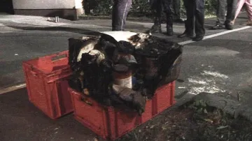 Bedna s pyrotechnikou