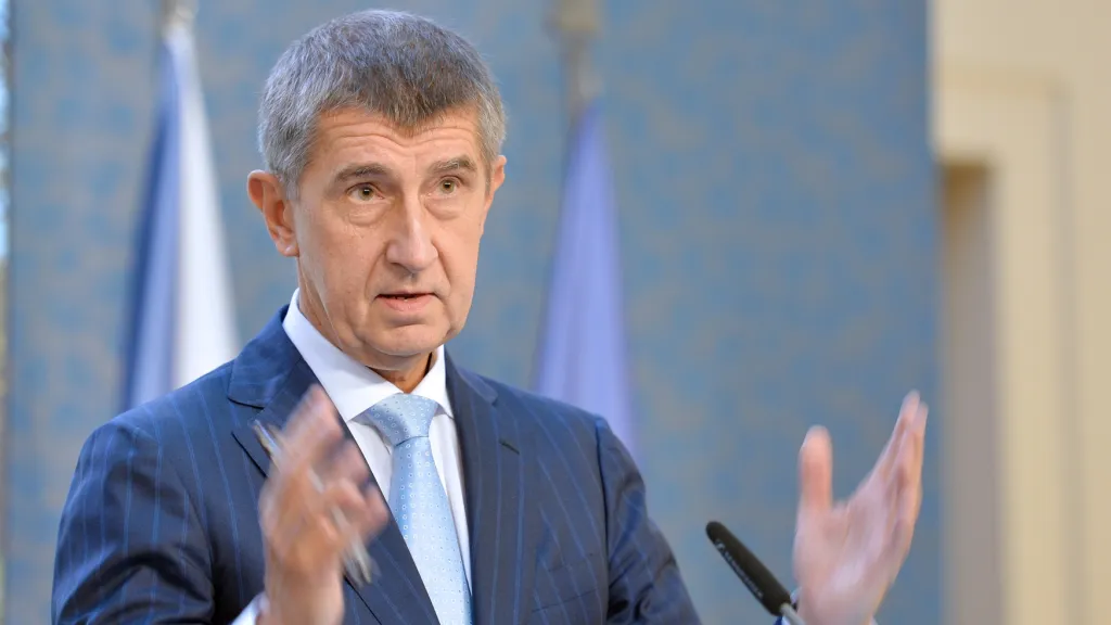 Ministr financí Andrej Babiš (ANO)