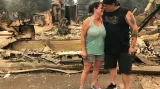Následky požáru v Kalifornii
