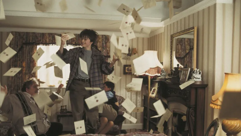 Z filmu Harry Potter a Kámen mudrců (2001)