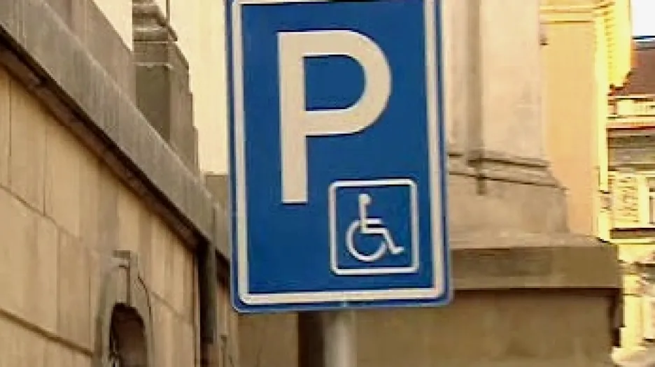 Parkovací místo pro zdravotně postižené