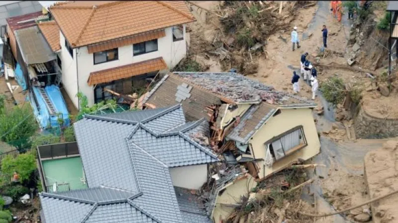 Hirošima bojuje s nánosy uvolněné zeminy