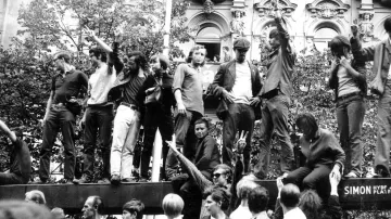 Protesty v Praze u příležitosti výročí sovětské okupace (21. srpna 1969)