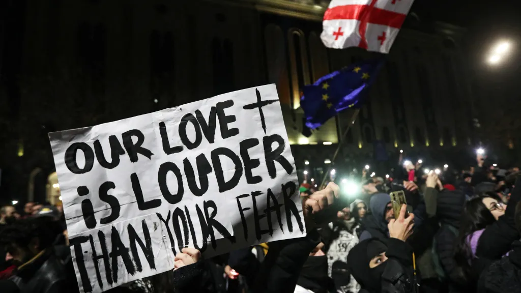 Prosincové protivládní protesty v Tbilisi