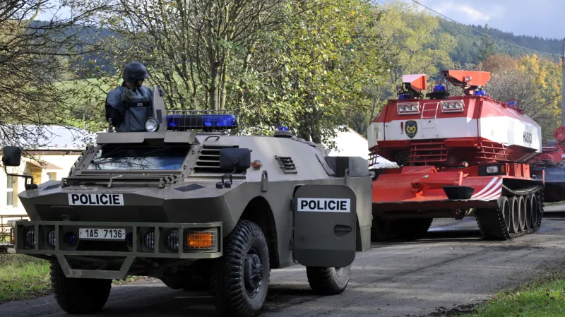 Zásah ve Vrběticích na Zlínsku