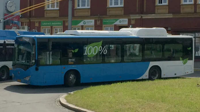 Nový elektrobus na testech v DPO