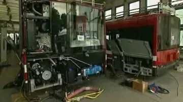 Výroba trolejbusů v Ostravě