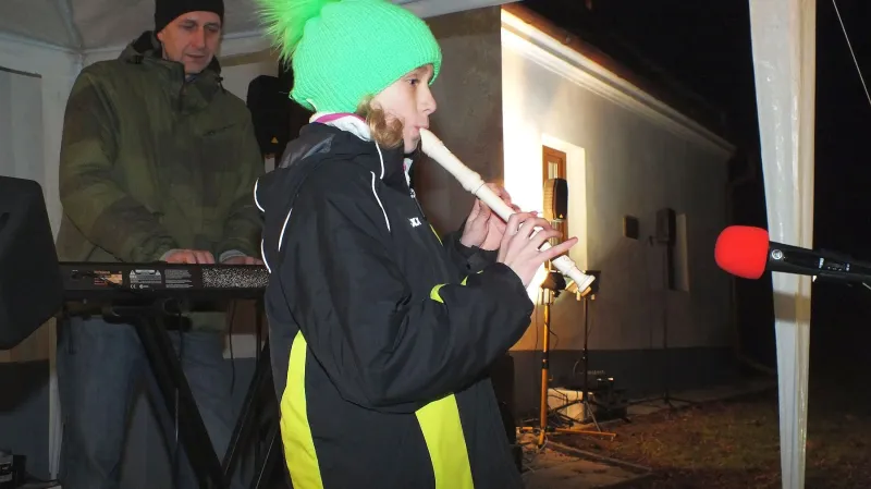 Mikulášská nadílka v Mladkově u Boskovic