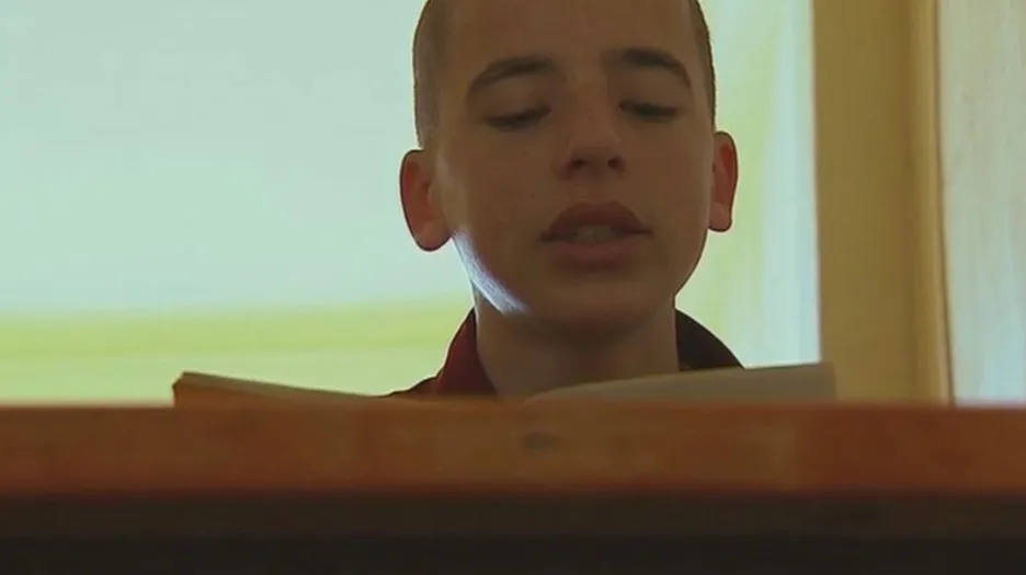 Patnáctiletý Belgičan Giel se rozhodl stát buddhistickým mnichem