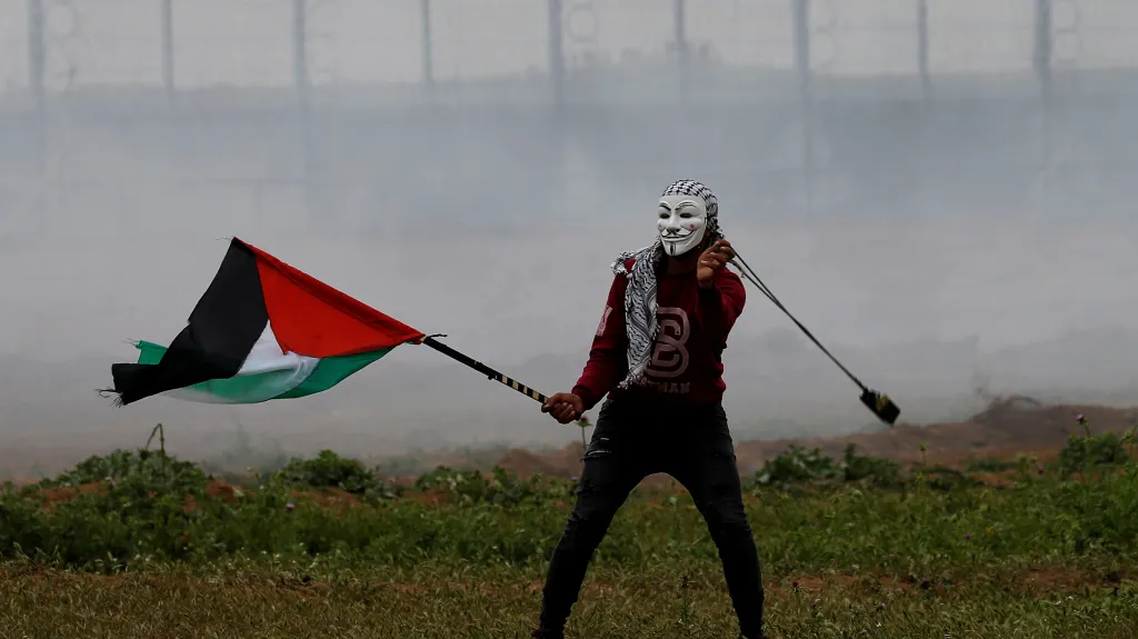 Výročí protestů na hranicích Pásma Gazy