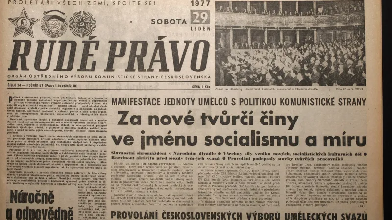 Rudé Právo o Antichartě