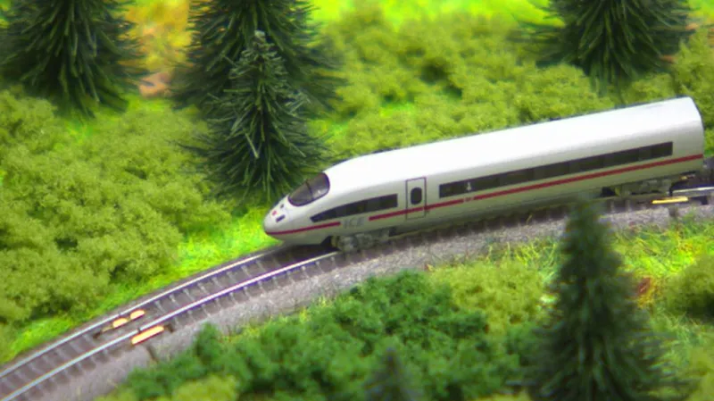 Z pardubické výstavy Království mašinek