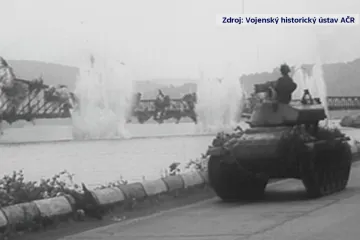 Filmová „americká“ armáda v Davli posloužila v roce 1968 k ospravedlnění invaze