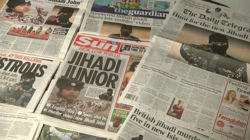 Tisk o britských džihádistech